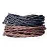 2 Core Vintage Twisted Braided Fabric Light Lamp Cable Electric Wire Cord