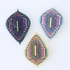 Newest unique brass CZ micro pave jewelry connector , colorful jewelry accessories jewelry connector for bracelet necklace