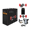 DIY Cheap Custom 1000 Watt Boosted Mountain 10s2p Electric Skateboard Build Dual Belt Drive Motor Mount Kit Parts