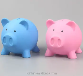 plastic piggy banks