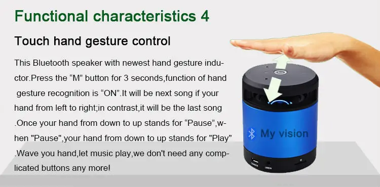 My Vision Bluetooth Speaker/manual For Mini Digital Speaker - Buy