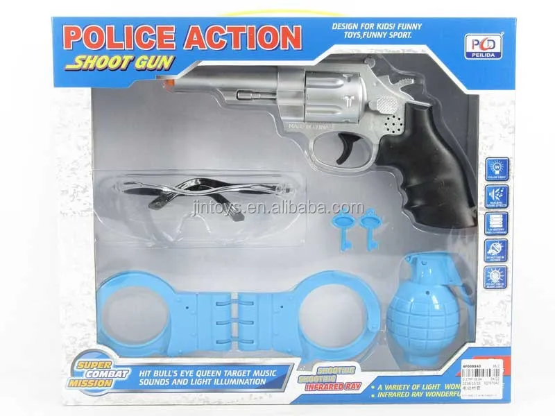 Best Selling Electric Gun Shock With Light And Music,Shaking Gun Toys