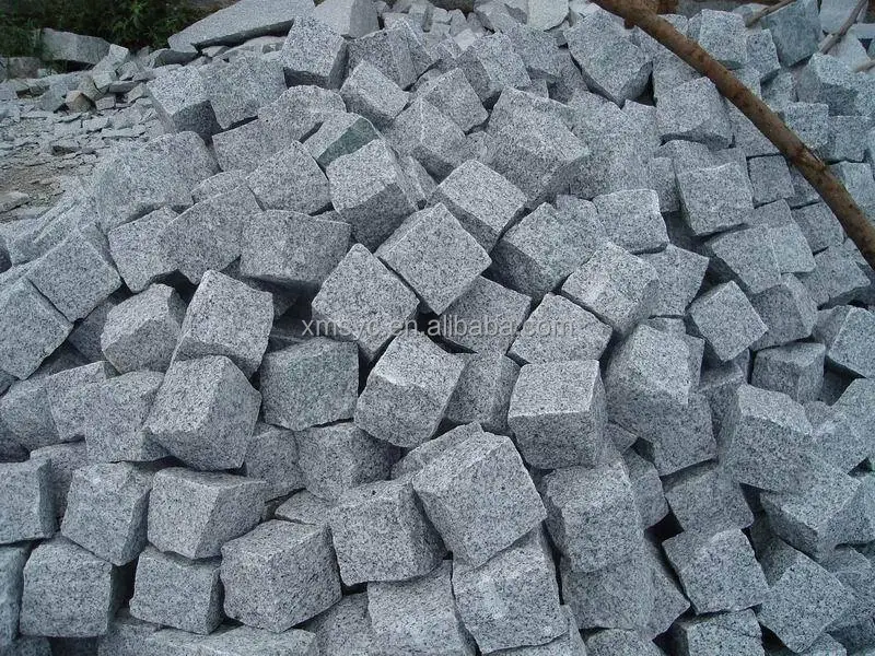 natural granite cobble stone