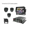 4 Channels AHD 960P 1080P DVR School Bus CCTV Camera