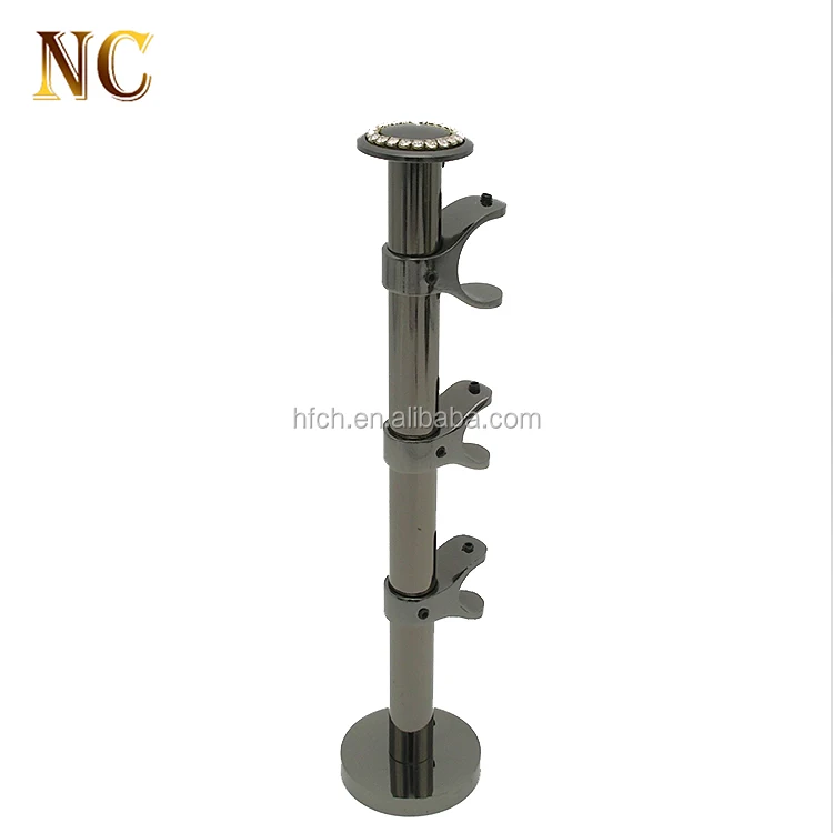 Decorative Triple Curtain Rod Wall Bracket - Buy Curtain ...