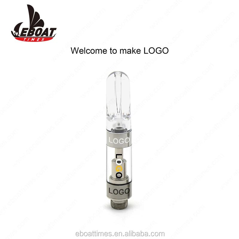 Good quality CBD 510 cartridge vape ceramicgold 2.0mm thick cbd oil cartridge