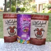 custom printed matte finished resealable zipper stand up oatmeal granola bag for instant oatmeal packaging