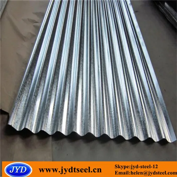 100g Zinc Coating Corrugated Galvanized Iron Sheet For Canada Market