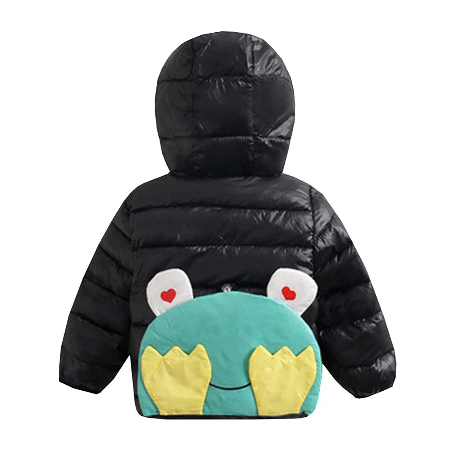 M/&A Baby Girls Boys Winter Puffer Snowsuit Infant Toddler Cartoon Warm Hooded Jumpsuit