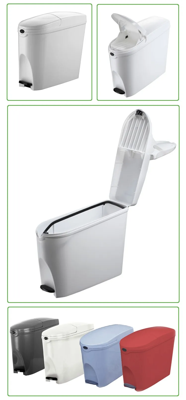 20l Feminine Hygiene Receptacle Sanitary Napkin Bin Trash Bin Buy