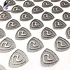 Easy to make down heat transfer 3d logo silicone labels