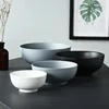 Different size dinnerware serving stoneware ceramic mixing bowl set for restaurant