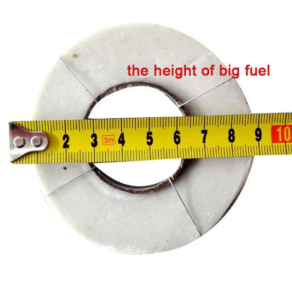 the height of big round fuel