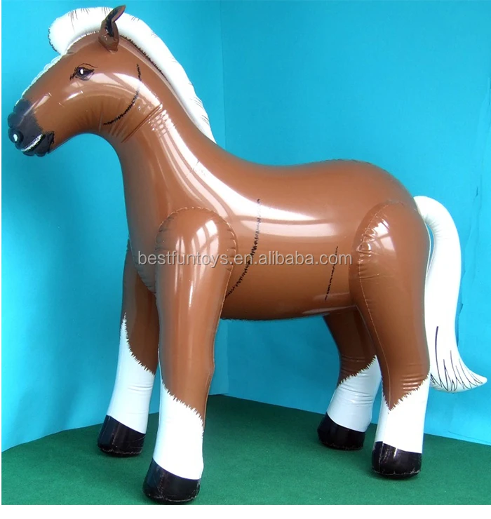 inflatable toy horse