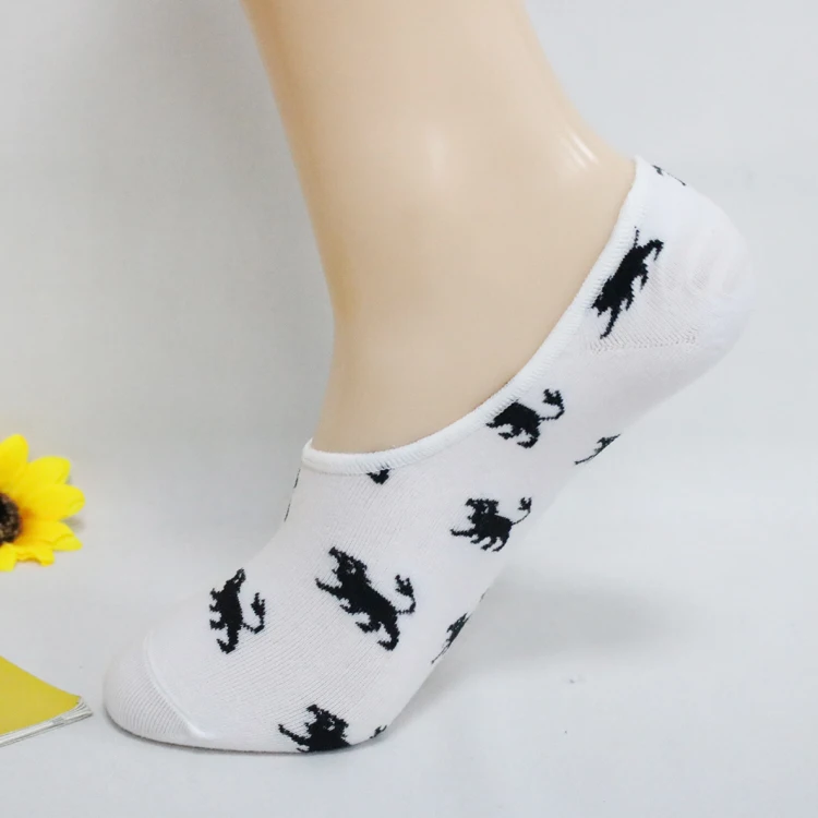 no show shoeliner loafer socks summer anti-slip invisible socks
