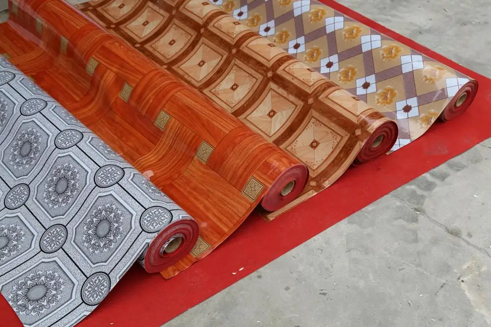 red felt pvc flooring (5)