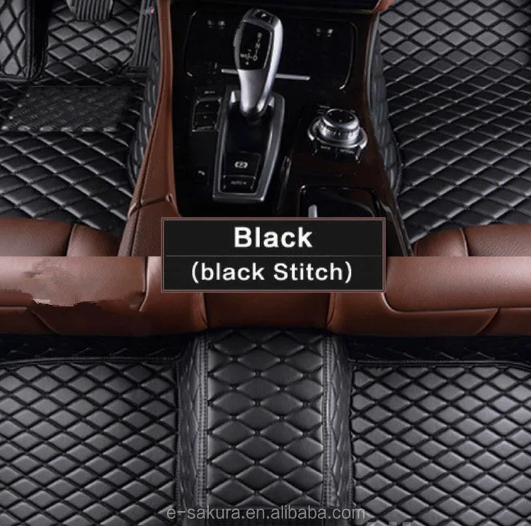 Guangzhou Factory Custom Special Car Mat 5 Pc Pads Floor Carpet