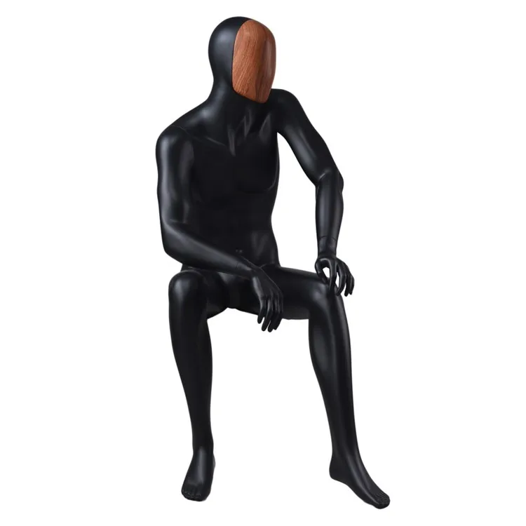 Fashion Sitting Pose Headless Male Mannequin Buy Sitting Headless
