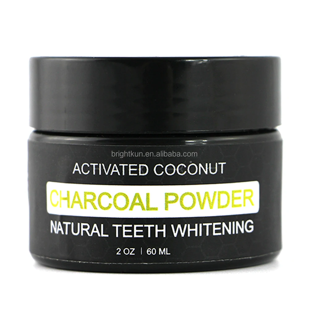 Best Fresh Mint Flavor Coconut Activated Charcoal Powder Natural Teeth ...