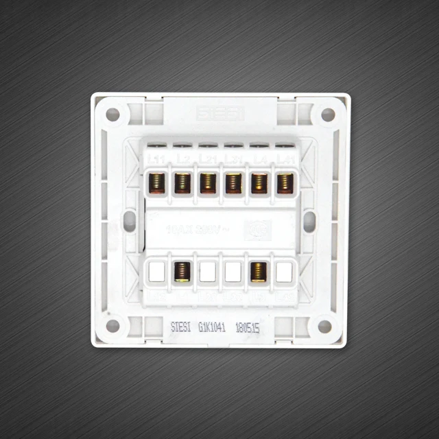 4 Gang 1 2 Way Wall Switch Decorative Electrical Hotel Light Luxury Wall 10a 250v Switch Buy 2018 Hote Sell Wall Switch Product On Alibaba Com