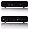 Factory Price Intel Core i7 5500U Gaming Dual Lan 12V Fanless Mini PC 8GB Ram 128GB SSD 500GB HDD 4K PC Desktop Computer