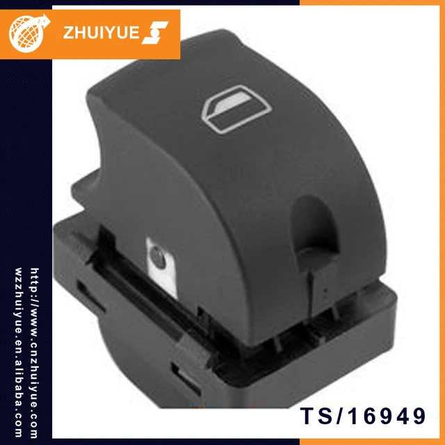 ZHUIYUE 12 Volt Automotive Parts Electric Power Window Master Control Switch 4F0 959 855 / 4FD 959 855A