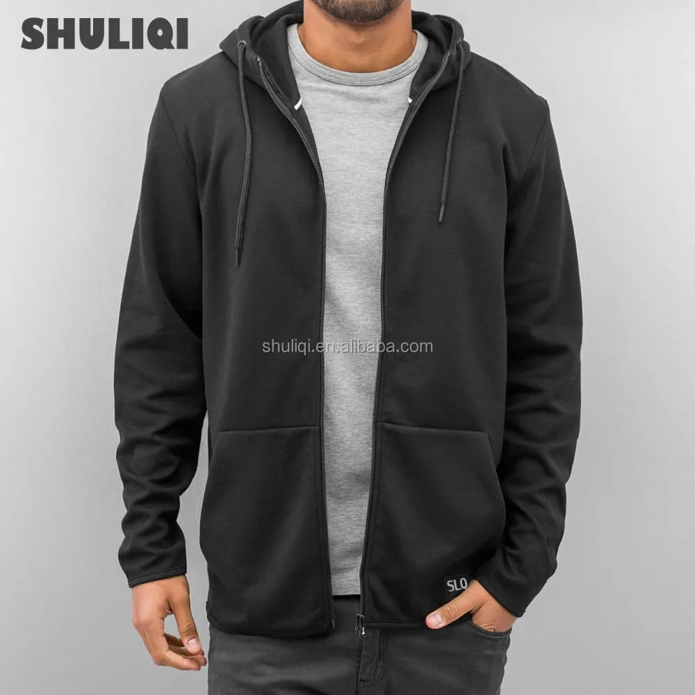 New 2016 Blank Zip Up Grey Hoodies 100 Cotton Hoodie Printed Logo On Left Chest Wholesale Buy