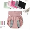 Free shipping/High Waist Menstrual Leak Proof Protective Organic Cotton Underwear Briefs Physiological Period Women Panties
