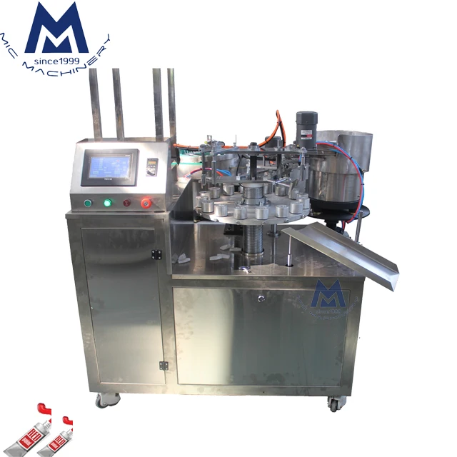 New Technology Small Footprint Super Glue Filler Sealer Mighty New Technology Small Footprint Super Glue Filler Sealer Mighty Bond And Bottle Filling Cing Machine