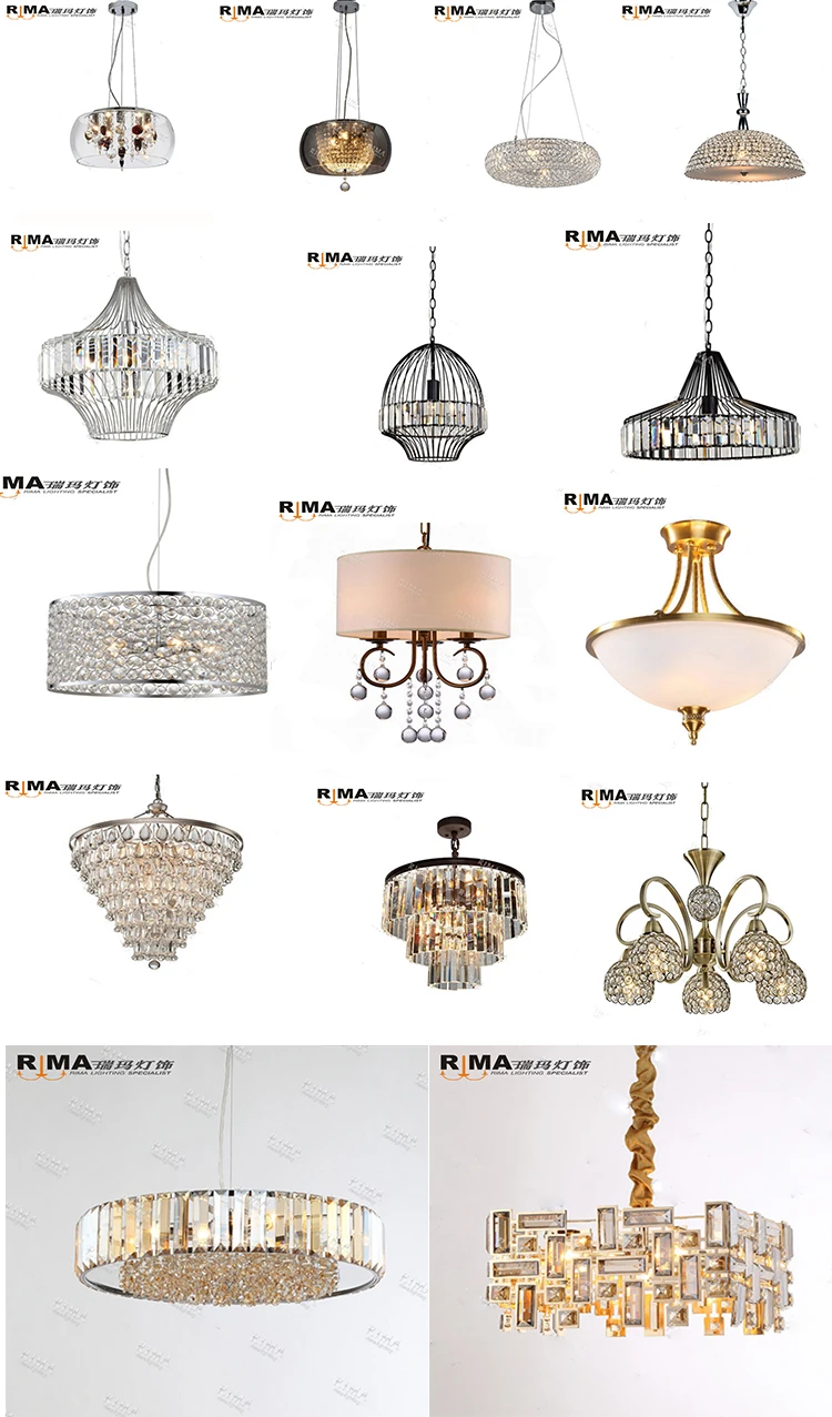 RM5129 Iron pendant light interior decorative cage industrial vintage pendant lamps