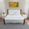 Simple modern solid wood pine single / double bed