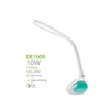 With Touch Sensor Color Changing Flexible Reading Lamp, Dimmable LED Bed Head Reading Light With RGB Night Light