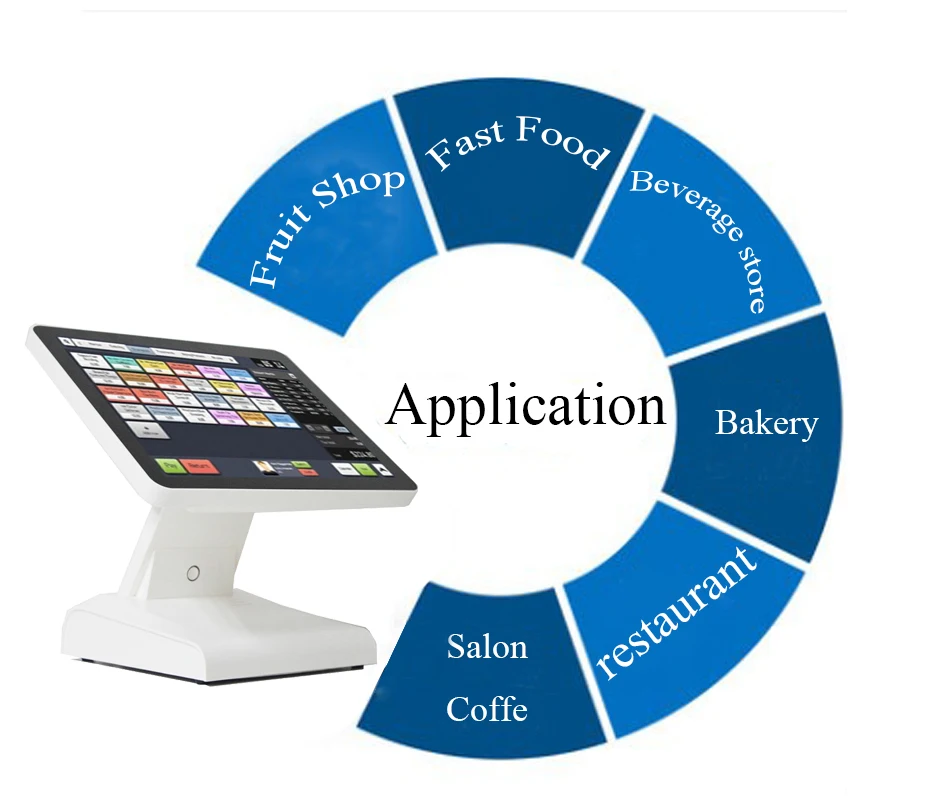 Touch Screen Pos System Cash Counter For Shop Android Pos Machine Cheap