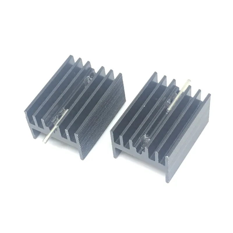 Aluminum To220 Heatsink 20*15*11mm Ic Heatsink Transistor With Pin