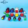 Cqc Ccc 10Mm White Square Led Illuminated Momentary Pushbutton Switch