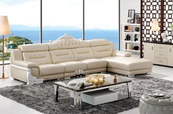 Latest Alibaba White Sectional Leather Sofa With Crown S081 Furniture Living Room Product On Latest Alibaba White Sectional Leather Sofa With Crown S081 Furniture Living Room Product On