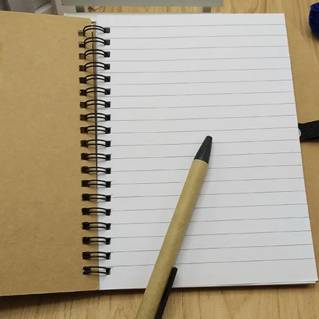 A4 A5 A6 Wholesale Custom Recycled Brown Kraft Paper Sublimation Blank