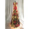 Artificial collapsible flexible christmas tree