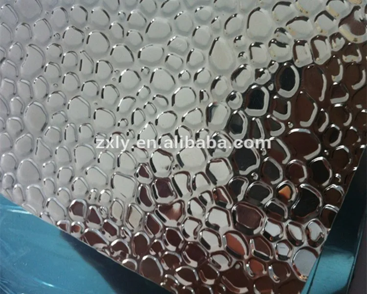 Polished Hammered Aluminum Mirror Sheet For Acp Sheet Buy Hammered