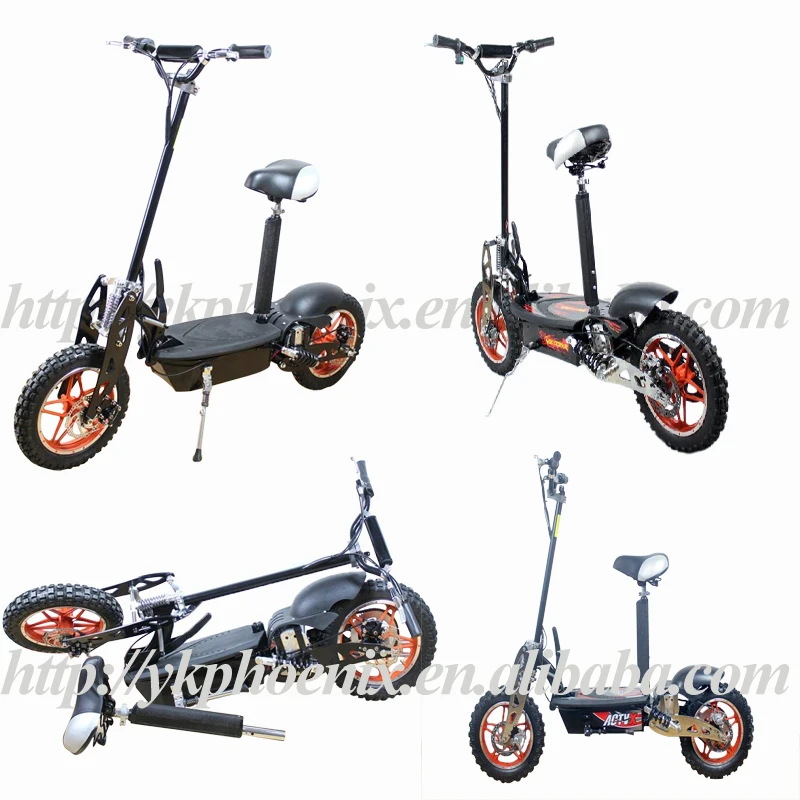 1000w Adults Off Road Electric Scooter 14inch Wheels With Suspension