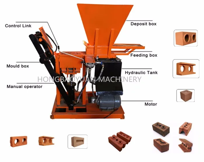 diesel earth clay brick making machine on sale