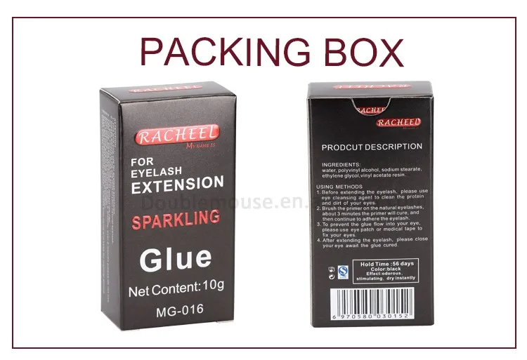 Medical Grade Eyelash Extension Glue,Sparkling Glue No Harm No Spicy Safe Adhesive Offer Samples
