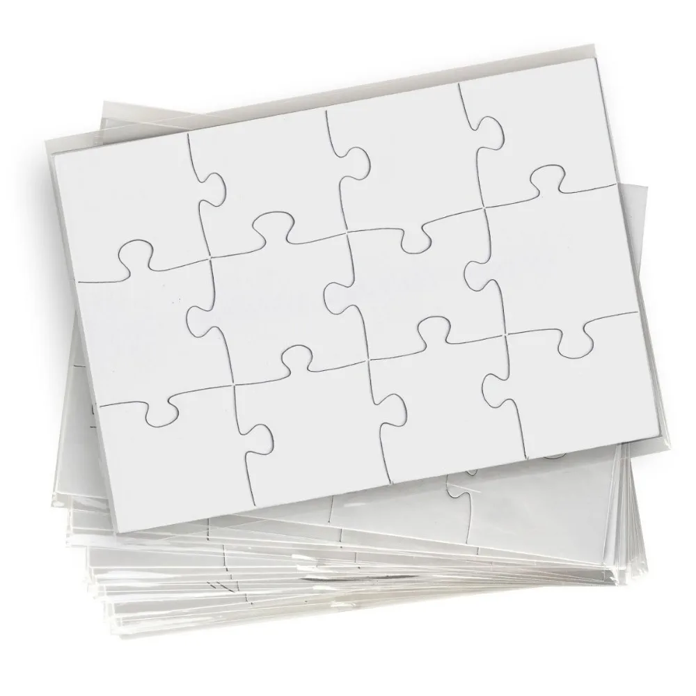 Custom Blank Jigsaw Puzzle With Envelopes Buy Jigsaw Puzzle,Blank