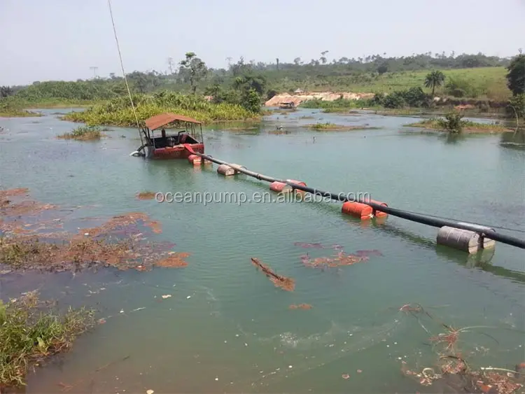 small sand dredger