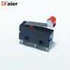 Miniature 3pin Green 250VAC Roller Lever Micro Switch
