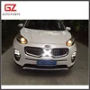 converted LED light Grille x-man type for 2016 2017 latest sportage