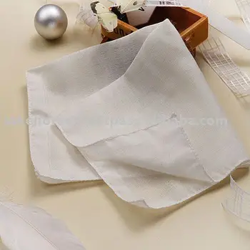 white cotton handkerchiefs