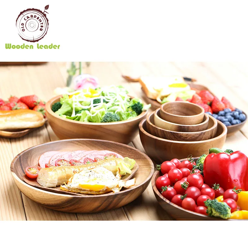 salad wood bowl