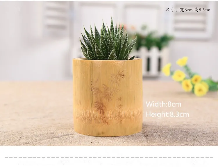 Nature Bamboo Flower Vases Bamboo Poles Material With Spoon Buy