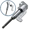 1/4 Inch 105 Degree Right Angle Driver Hex Magnetic Screwdriver Angled Bit Holder Angle Extension Socket Holder Adapter